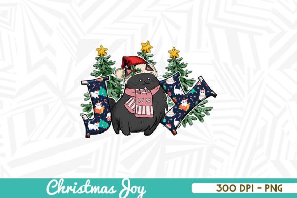 Christmas Joy Cute Cat