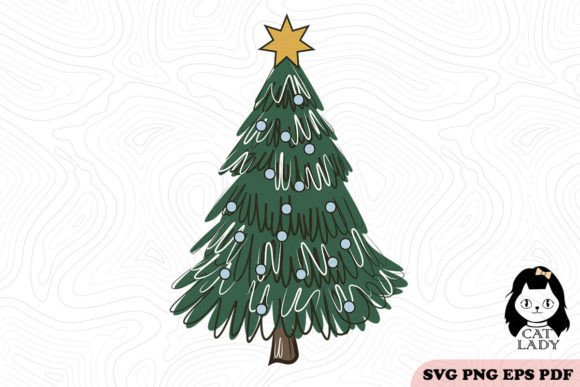 Christmas Tree SVG PNG Sublimation