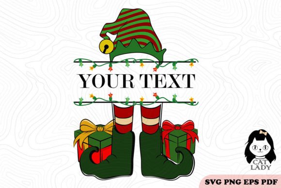 Custom Christmas ELF SVG PNG