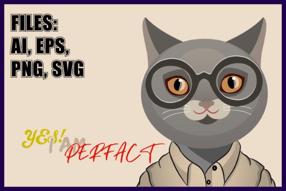 Cute Cat Character