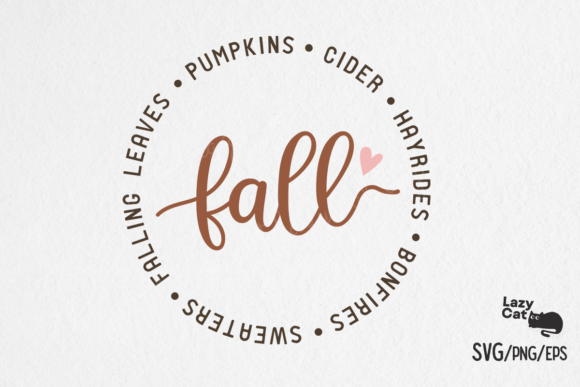 Fall Saying SVG Design