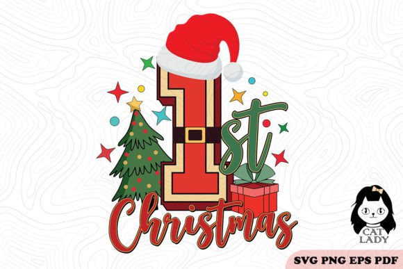 My 1st Christmas SVG PNG