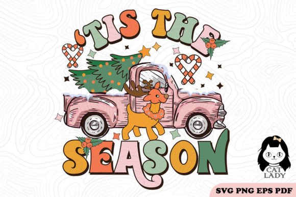 Tis the Season Christmas SVG PNG